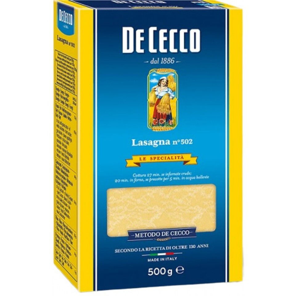 DEDECCO LAZANYA 500 GR